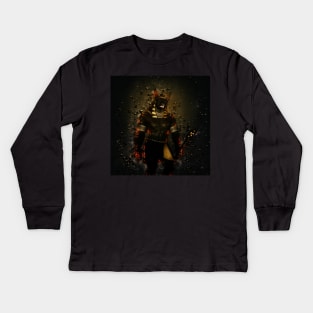 Anubis the egyptian god Kids Long Sleeve T-Shirt